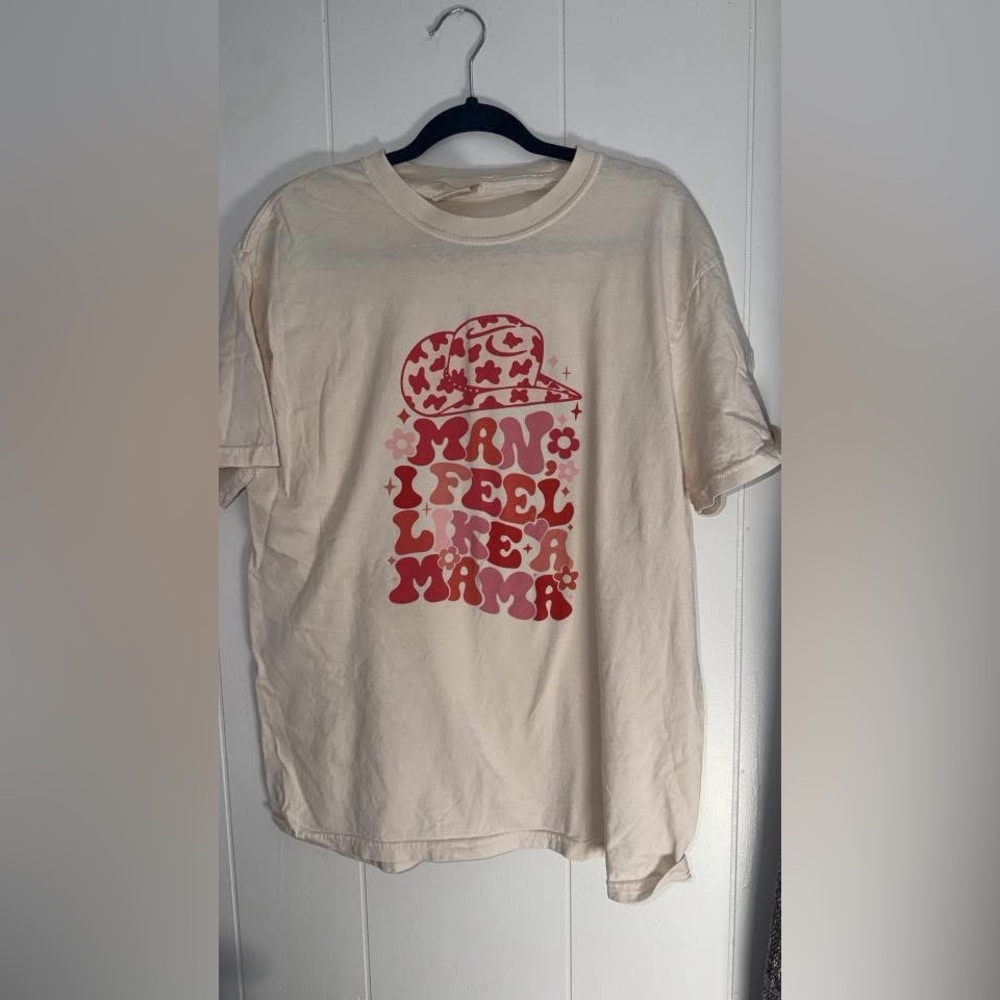 Comfort Colors Mama Graphic Tee Size Large Boutique Boho‎ Western mama